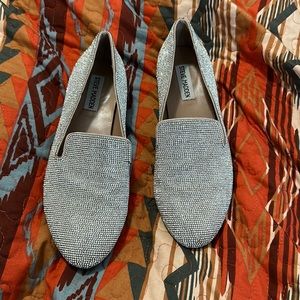 Steve Madden Rhinestone Loafer Size 8
